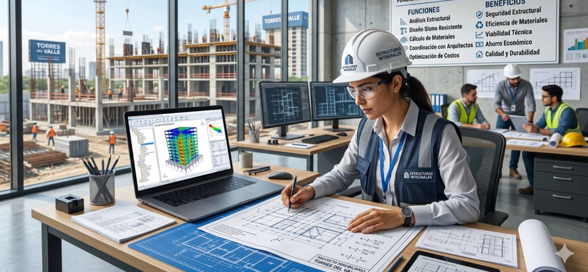Ingeniero calculista: funciones y beneficios para proyectos inmobiliarios